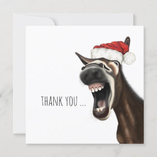 Cartões de Natal do Burro, Obrigado, Nota Baixa