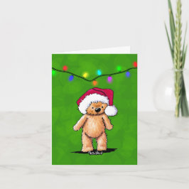 Cartões de Natal do Urso de Teddy