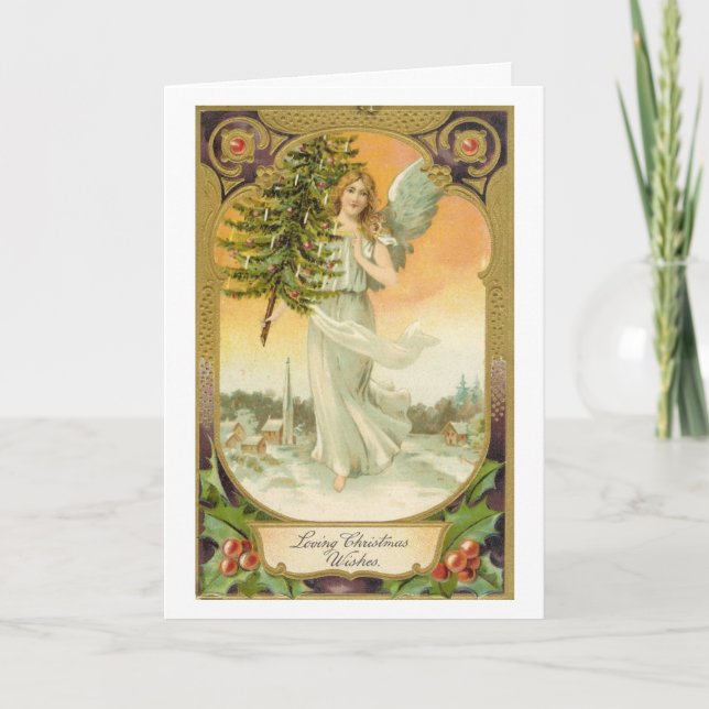 Cartões de natal do Victorian (Frente)