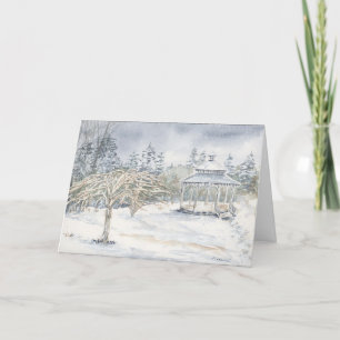 Cartões de Natal dobrados