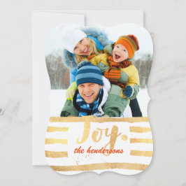 Cartões de Natal dourados deslumbrantes da PixDezi