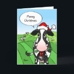 Cartões de natal Engraçados De Vaca<br><div class="desc">Quer desejar um Natal para alguém? Personalize estes cartões engraçados de Natal de vaca com o seu próprio cartões de natal dentro, e até mude a bolha de aspas do lado de fora, se quiserem! A mensagem personalizada do dentro diz: "Espero que o seu Ano Novo seja fantástico", mas você...</div>