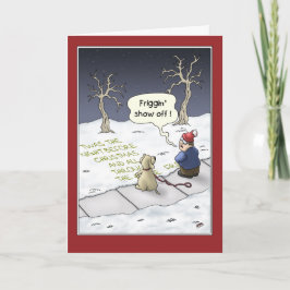 Cartões de Natal Engraçados: Fluxo Constante