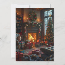 cartões de natal feitos à mão