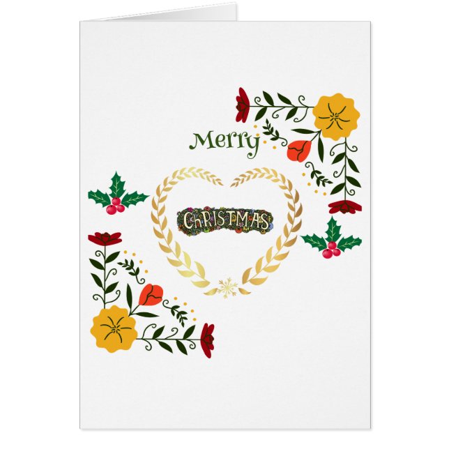 Cartões de natal Feliz de Natal (Frente)