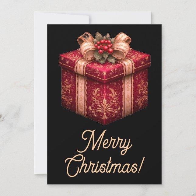 Cartões de Natal felizes (Frente)