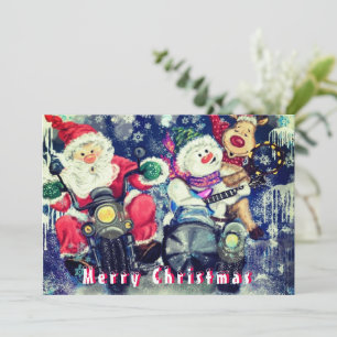 Cartões de Natal felizes com os melhores amigos