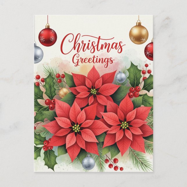 Cartões de natal, Festivos (Frente)