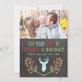 Cartões de Natal Florais