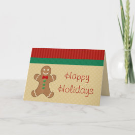 Cartões de Natal Gingercake Cookie