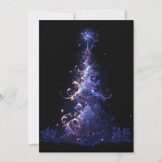 Cartões de Natal Góticos - Cartões de Natal Únicos (Frente)