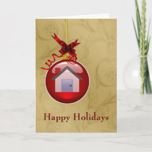 cartões de natal imobiliários