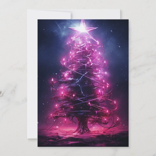 Cartões de Natal incomuns, estranhos e escuros (Frente)