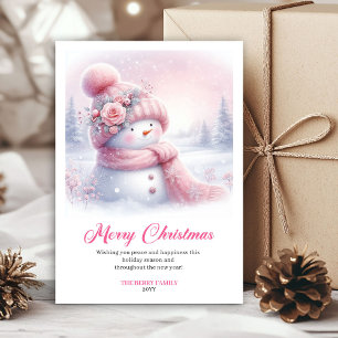 Cartões de Natal infantis editáveis do Elegante Bo