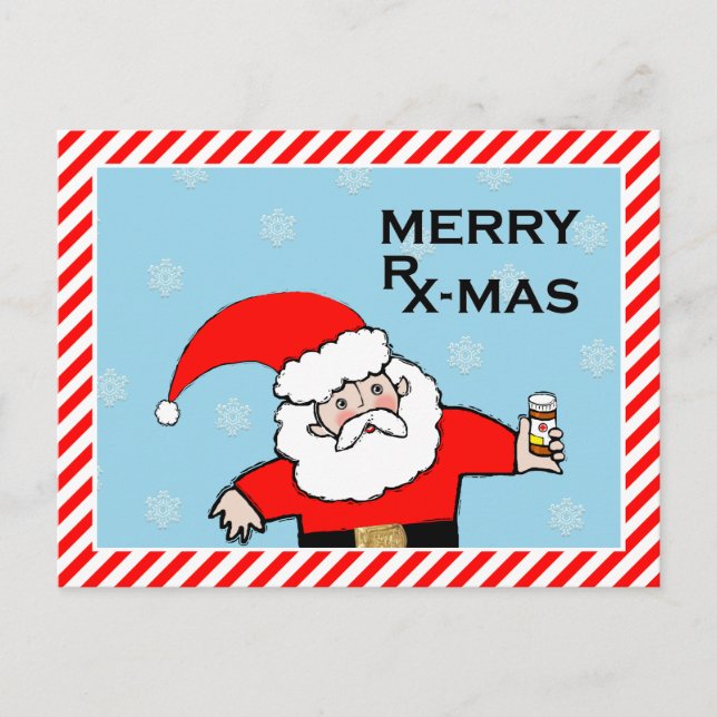 cartões de natal médicos (Frente)