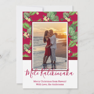 Cartões de Natal Mele Kalikimaka