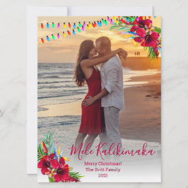 Cartões de Natal Mele Kalikimaka