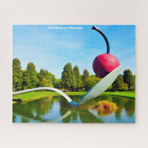 Cartões de natal Minnesota. Quebra-cabeça de serra