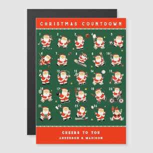 Cartões de Natal para Amantes de Esportes