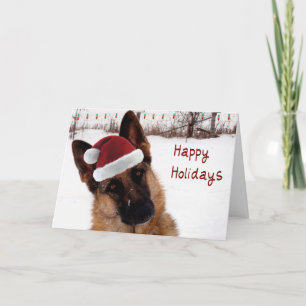 Cartões de natal para anéis de cães