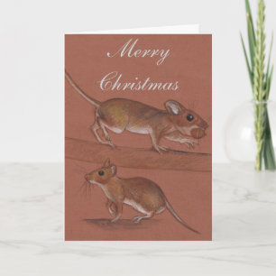 Cartões de Natal para animais selvagens britânicos