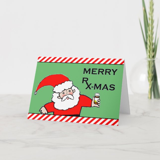 Cartões de Natal para assistência médica (Frente)