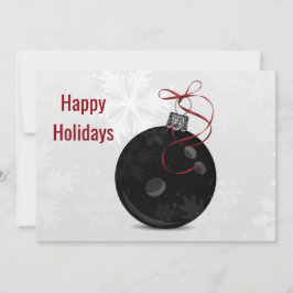 Cartões de Natal para boliches