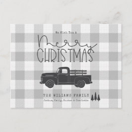 Cartões de Natal para Cinzas de fazenda Buffalo Xa
