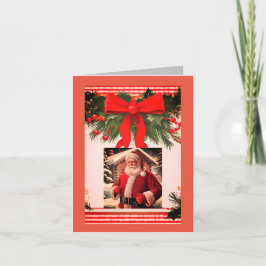 Cartões de natal para download Convite dobrado