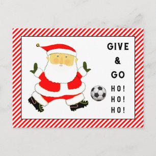 Cartões de Natal para futebol