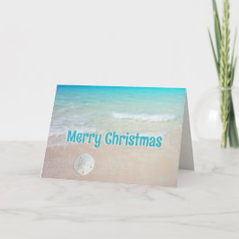 Cartões de Natal para o Oceano Azul Tropical
