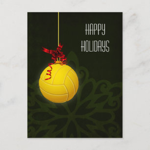 Cartões de Natal para voleibol