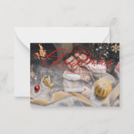 Cartões de Natal Personalizados Premium 2024 | Ele