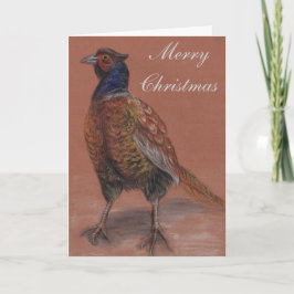 Cartões de Natal Pheasant British Wildlife