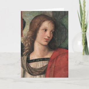 Cartões de Natal Raffaello do anjo de Raphael