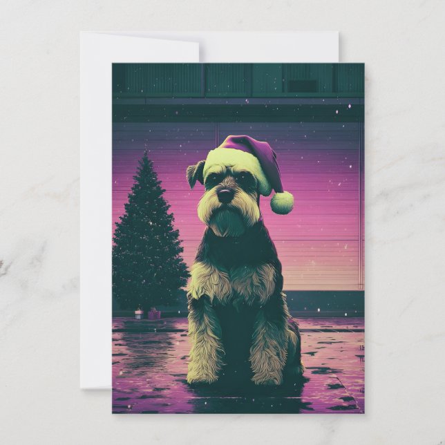 Cartões de Natal Retrô (Frente)