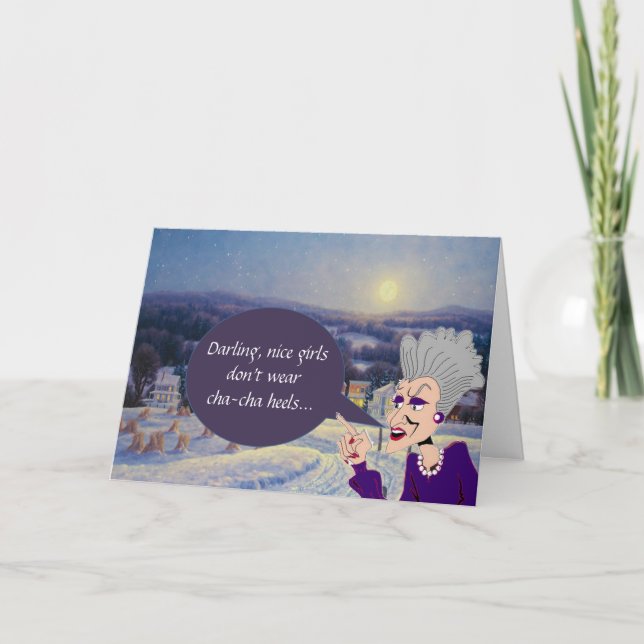 Cartões de natal sábios #3 da mulher adulta (2015) (Frente)