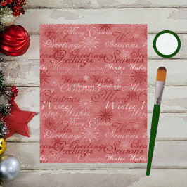Cartões de natal Scrapbook Paper