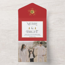 Cartões de Natal simples e modernos