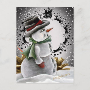 Cartões de Natal Snowman