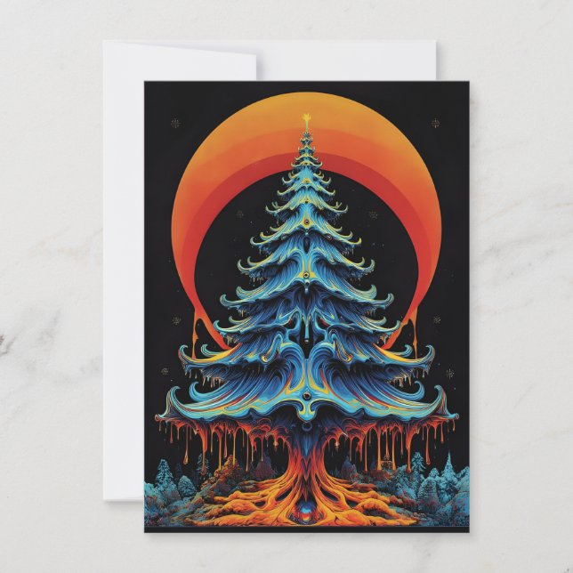 Cartões de Natal Únicos (Frente)