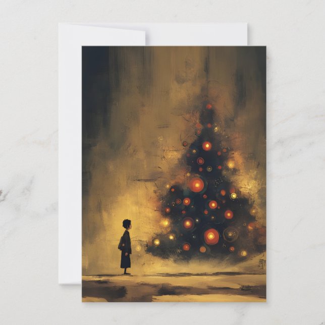 Cartões de Natal Únicos (Frente)