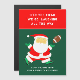 Cartões de natal únicos de futebol de Natal