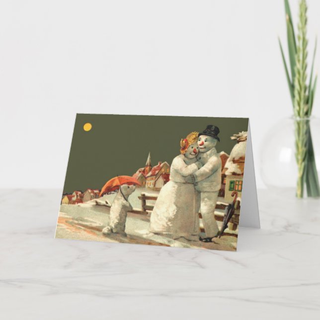 Cartões de natal Vintage (Frente)