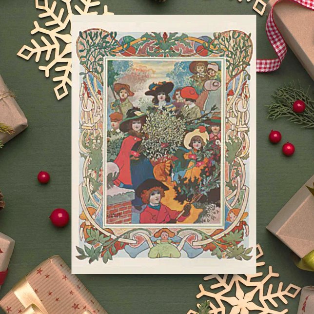 Cartões de natal Vintage Charles Robinson (Criador carregado)