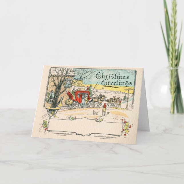 Cartões de natal vitorianos (Frente)