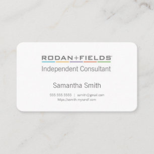 Cartões de negócios com programa da referência