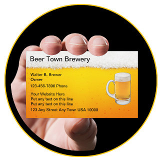 Cartões de Negócios de Bar de Cerveja