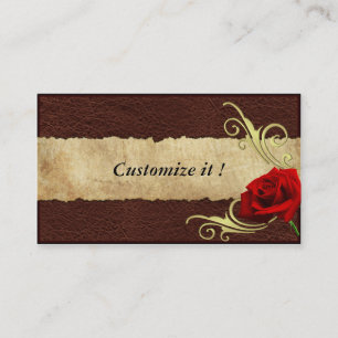 Cartões de negócios filigranas customizáveis do