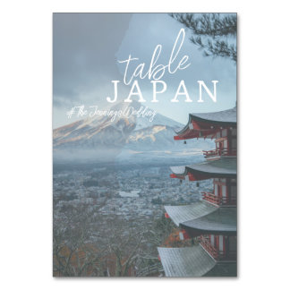 Cartões de Nome de Mesa de Viagem